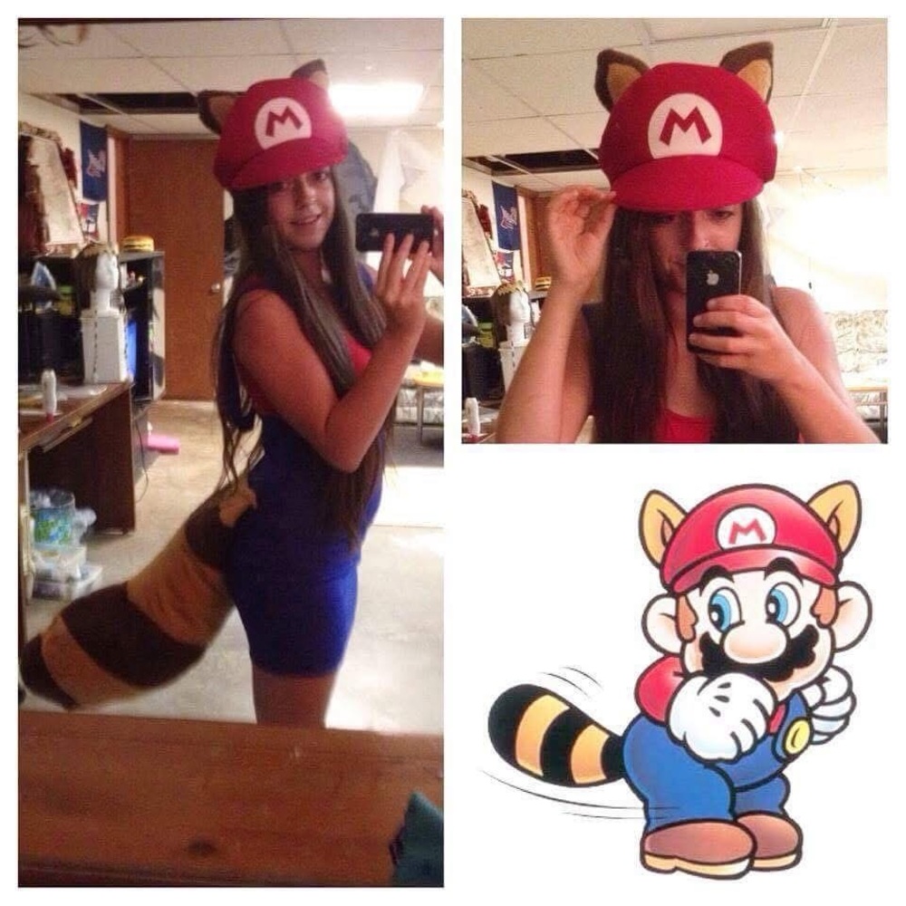 Super Mario Tanooki Costume with Tail
